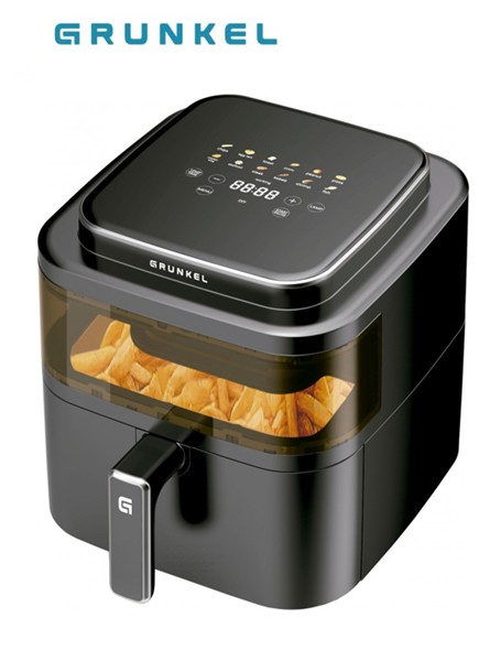 GRKLIGHTFRYERNG  FREIDORA DE AIRE GRUNKEL DIGITAL 6 L.1400W.NEGRA
