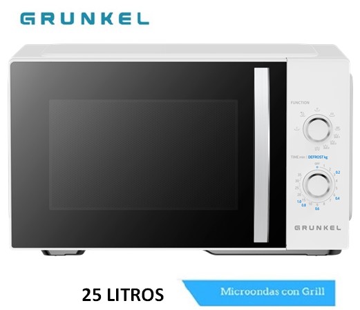 GRKMWG25MA  MICROONDAS GRUNKEL 25 LITROS GRILL