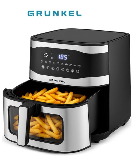 GRKMXSTEELFRYER  FREIDORA DE AIRE GRUNKEL 9 L 2200W