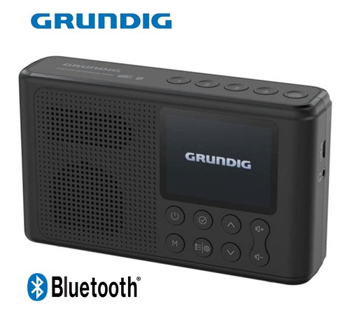 GRUM6500NG  RADIO GRUNDIG PORTATIL MICRO USB  BLUETOOTH NEGRA
