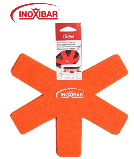 INO18317   PROTECTORES SARTÉN INOXIBAR 28 CM SET DE 3
