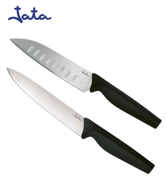 JATHACC4501  PACK 2 CUCHILLOS JATA SANTOKU