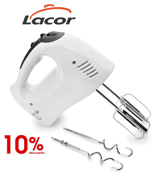 LAC69384  AMASADORA BATIDORA LACOR 300W.