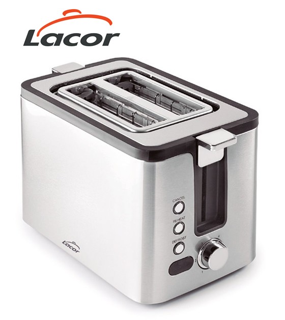 LAC69442  TOSTADOR LACOR 2 RANURAS SMART