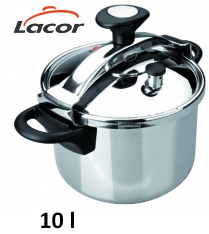 LAC71871  OLLA A PRESIÓN  LACOR CLASSIC 10L