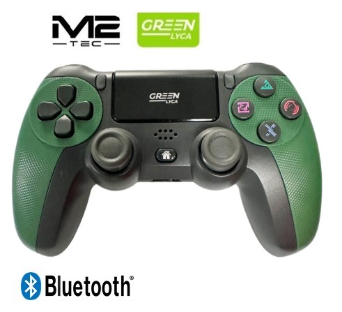 M2TG1427VE  MANDO INALÁMBRICO GREENLYCA BLUETOOTH PS4 VERDE