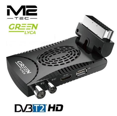 M2TGL69733  TDT GREENLYCA DVBT2 HD ACODADO