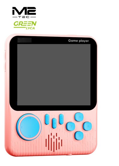 M2TGL69777RS  CONSOLA DE JUEGOS M2 TEC 666 GAMES ROSA