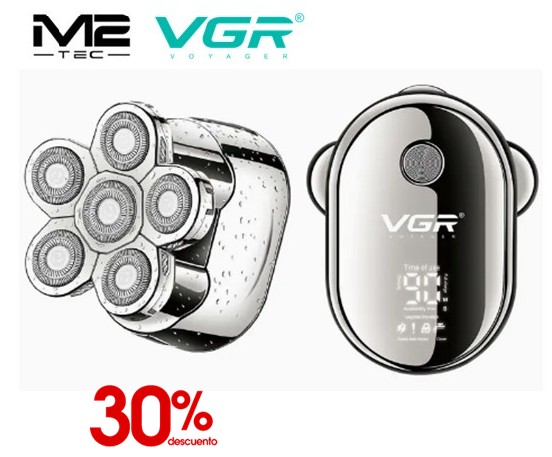 M2TV395  AFEITADORA CABEZA VOYAGER