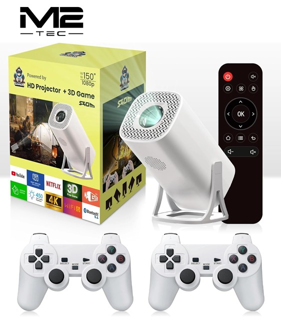 M2TV8281  PROYECTOR M2TEC S40 +CONSOLA CON JUEGOS
