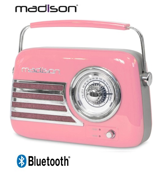 MAD105568  RADIO MADISON FREESOUND-VR40R ROSA