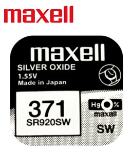 MAX371  PILA BOTÓN MAXELL SR920 (CAJA 10)