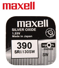 MAX390  PILA BOTÓN MAXELL SR1130 (CAJA 10)