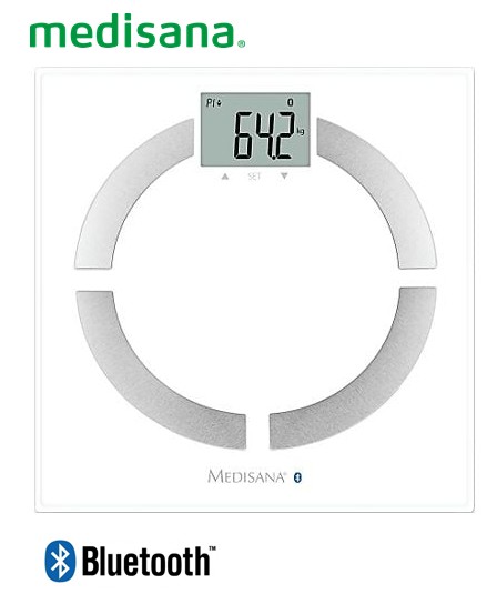 MEDBS444  BÁSCULA DE BAÑO MEDISANA CONNECT DIGITAL IMC