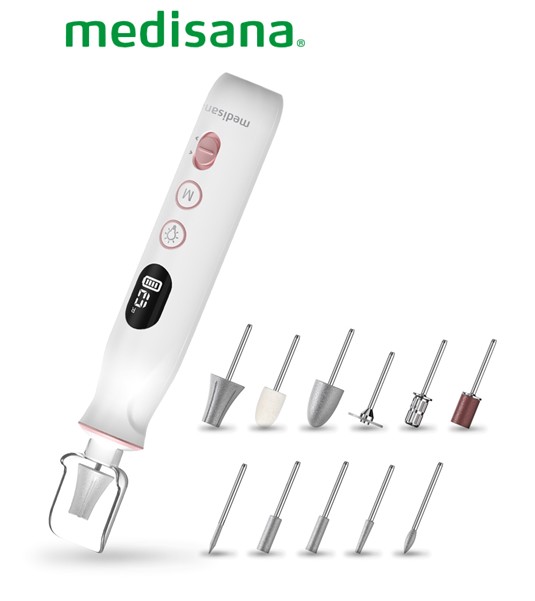 MEDMP940  SET DE MANICURA Y PEDICURA PANTALLA LCD