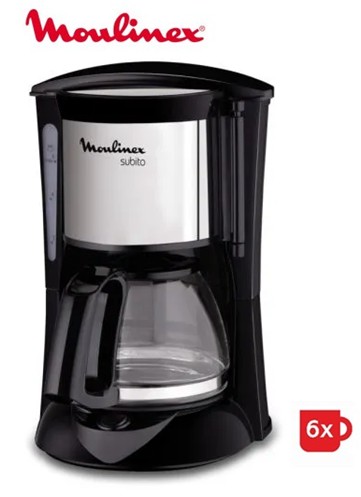 MOUFG150813  CAFETERA GOTEO MOULINEX SUBITO 6 TAZAS