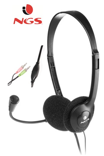 NGSMS103  AURICULAR ARO NGS CON MICRO Y CONTROL DE VOLUMEN