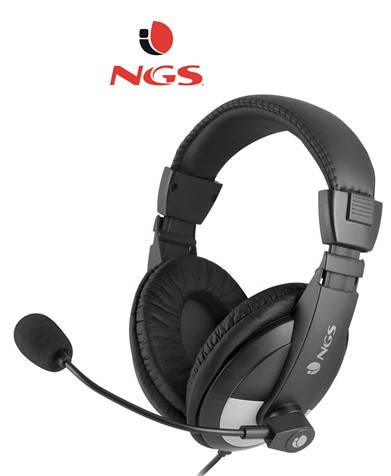 NGSMSX9PRO  AURICULAR ARO NGS CON MICRO Y CONTROL DE VOLUMEN