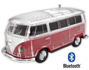 ONPWS267RJ  ALTAVOZ BLUETOOTH FURGONETA ROJO
