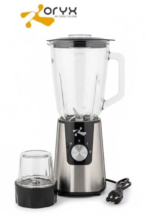ORYEL1312  BATIDORA DE VASO CON MOLINILLO ORYX 600W