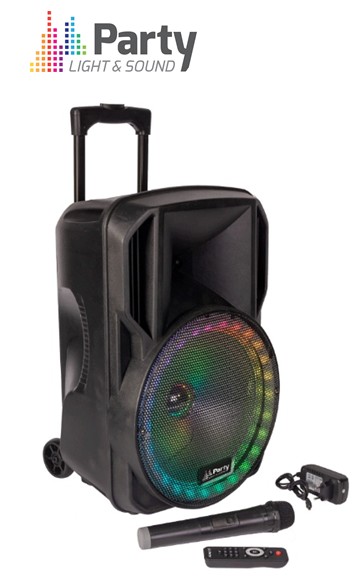 OUT_IBI156115  ALTAVOZ PORTÁTIL PARTY-12RGB 700W.(REACONDICIONADO)
