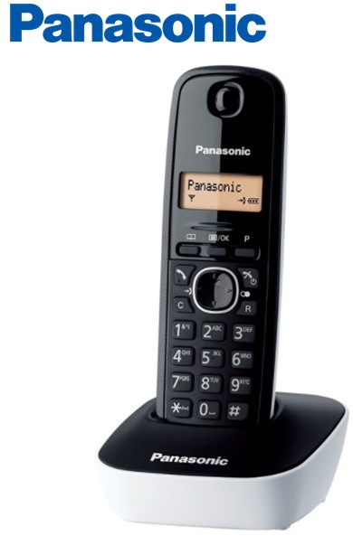 PANKXTG1611BL  TELEFÓNO PANASONIC INALÁMBRICO BLANCO