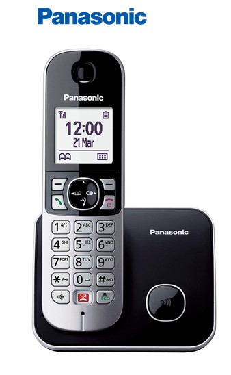 PANKXTG6851NG  TELÉFONO PANASONIC INALÁMBRICO NEGRO