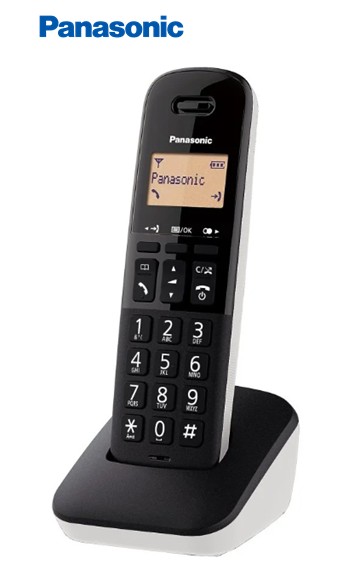 PANKXTGB610BL  TELÉFONO PANASONIC INALÁMBRICO NEGRO BLANCO