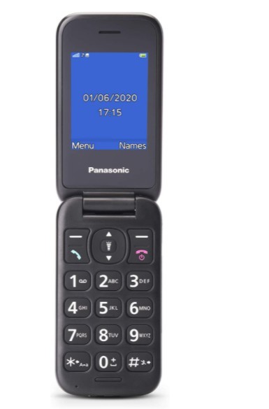 PANKXTU400GR  TELÉFONO MÓVIL PANASONIC USO FÁCIL GRIS