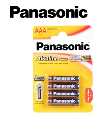 PANLR03  PILA PANASONIC LR03 ALCALINA (AAA) CAJA 12