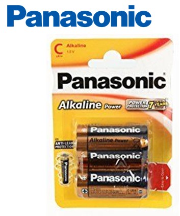 PANLR14  PILA PANASONIC ALCALINA LR14 CAJA 12