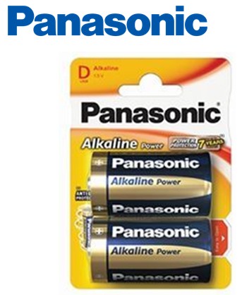 PANLR20  PILA PANASONIC ALCALINA LR20 CAJA 12