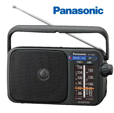 PANRF2400  RADIO PANASONIC RED Y PILAS AM/FM