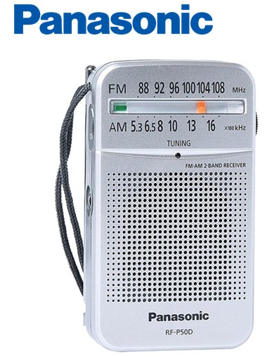 PANRFP50  RADIO PANASONIC PORTÁTIL AM/FM