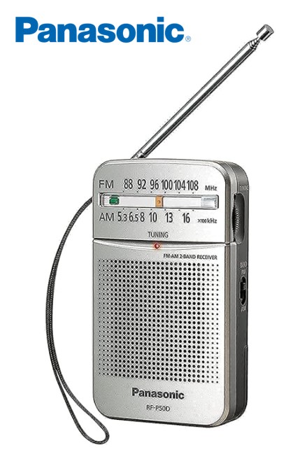 PANRFP50  RADIO PANASONIC PORTÁTIL AM/FM