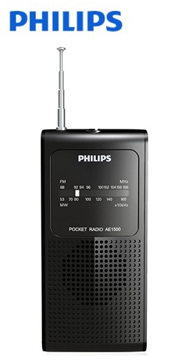 PHIAE1500  RADIO BOLSILLO PHILIPS NEGRO
