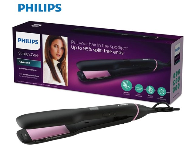 PHIBHS676  PLANCHA DE PELO PHILIPS STRAIGHTCARE VIVID ENDS