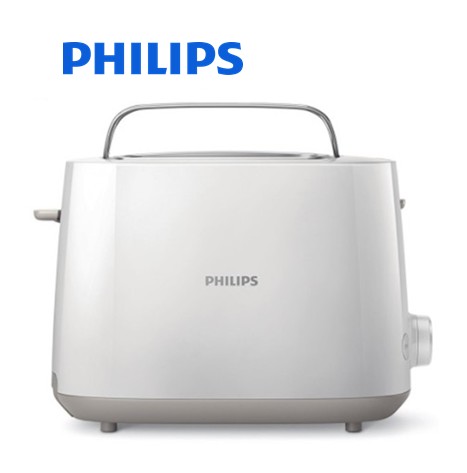 PHIHD2581  TOSTADOR PHILIPS 2 RANURAS Y REJILLA BLANCO