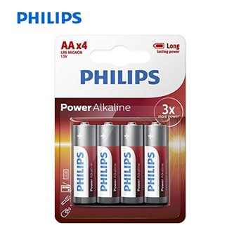 PHILR06  PILA PHILIPS LR06 ALCALINA (CAJA 12)