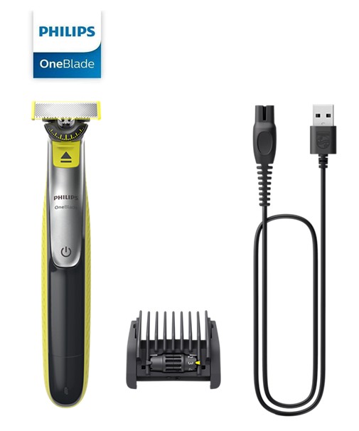 PHIQP2734  BARBERO PHILIPS RECARGABLE ONEBLADE ROSTRO