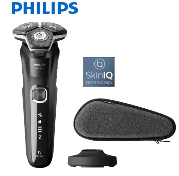 PHIS5898/35  AFEITADORA PHILIPS SERIE 5000 SKinIQ WET & DRY