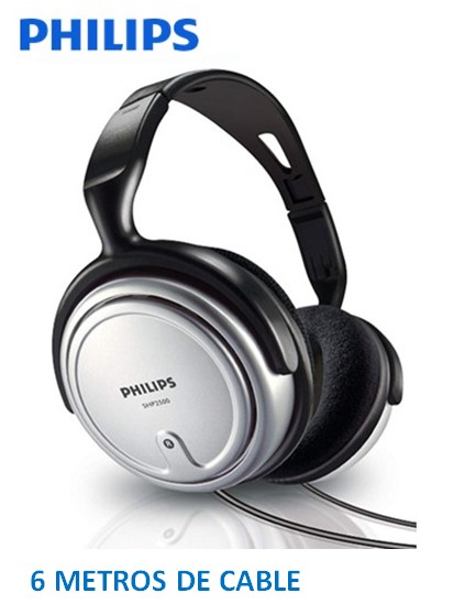 PHISHP2500  AURICULAR PHILIPS ARO TV CABLE  6M.