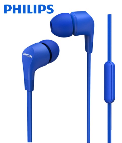 PHITAE1105AZ  AURICULAR PHILIPS CON MICRO AZUL