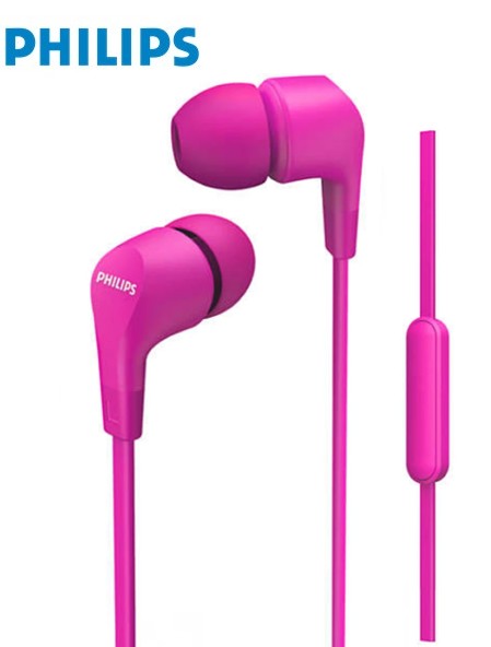 PHITAE1105RS  AURICULAR PHILIPS CON MICRO ROSA