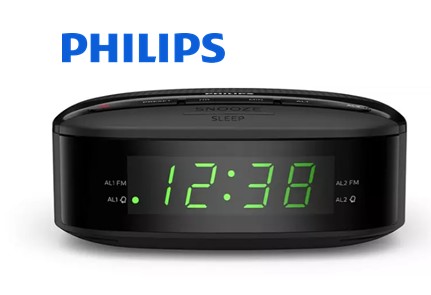 PHITAR3205  RADIO RELOJ DESPERTADOR PHILIPS