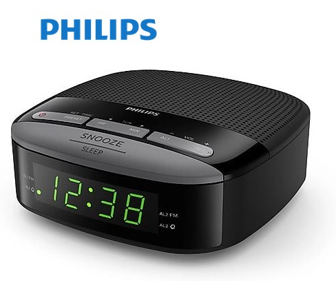 PHITAR3305  RADIO RELOJ DESPERTADOR PHILIPS SERIE 3000
