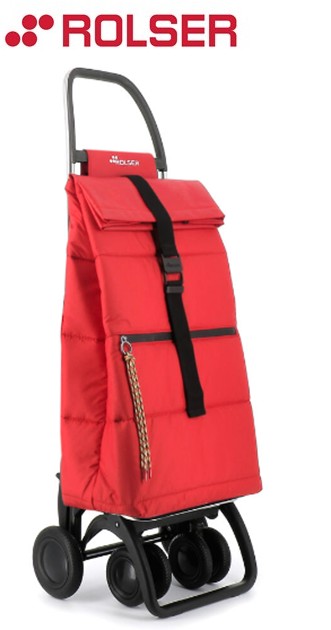 ROLBIG006RJ  CARRO COMPRA ROLSER BIG POLAR 4 L TOUR ROJO