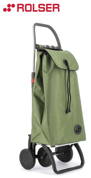 ROLIMX305KA  CARRO COMPRA ROLSER I-MAX MF 4L KAKI PLEGABLE