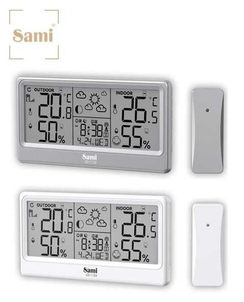 SAMLD1124  ESTACIÓN METEREOLÓGICA  SAMI INTERIOR/EXTERIOR
