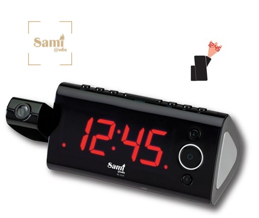 SAMRS1019  RADIO RELOJ SAMI CON PROYECTOR